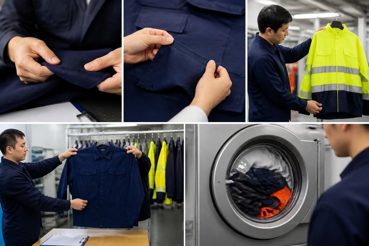 Workwear quality assessment