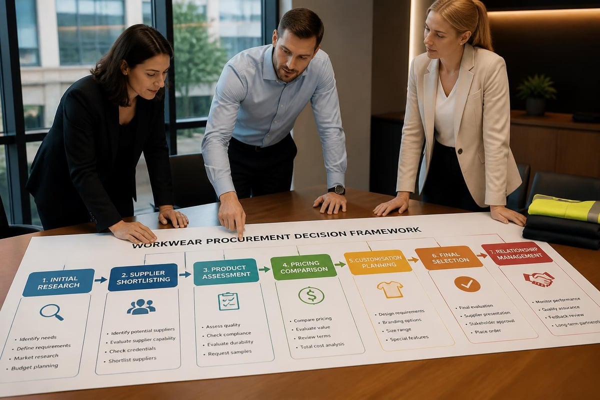 Workwear shopping decision framework