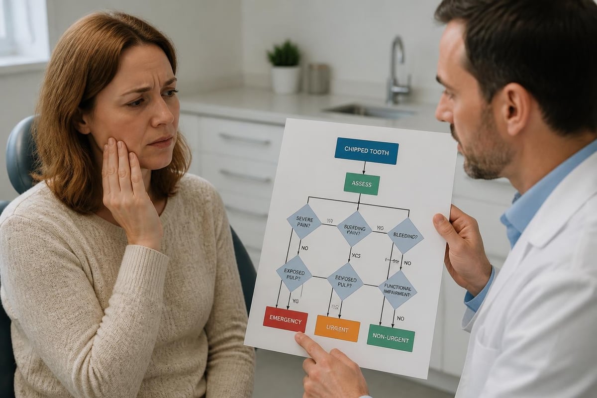 Emergency vs non-emergency dental situations