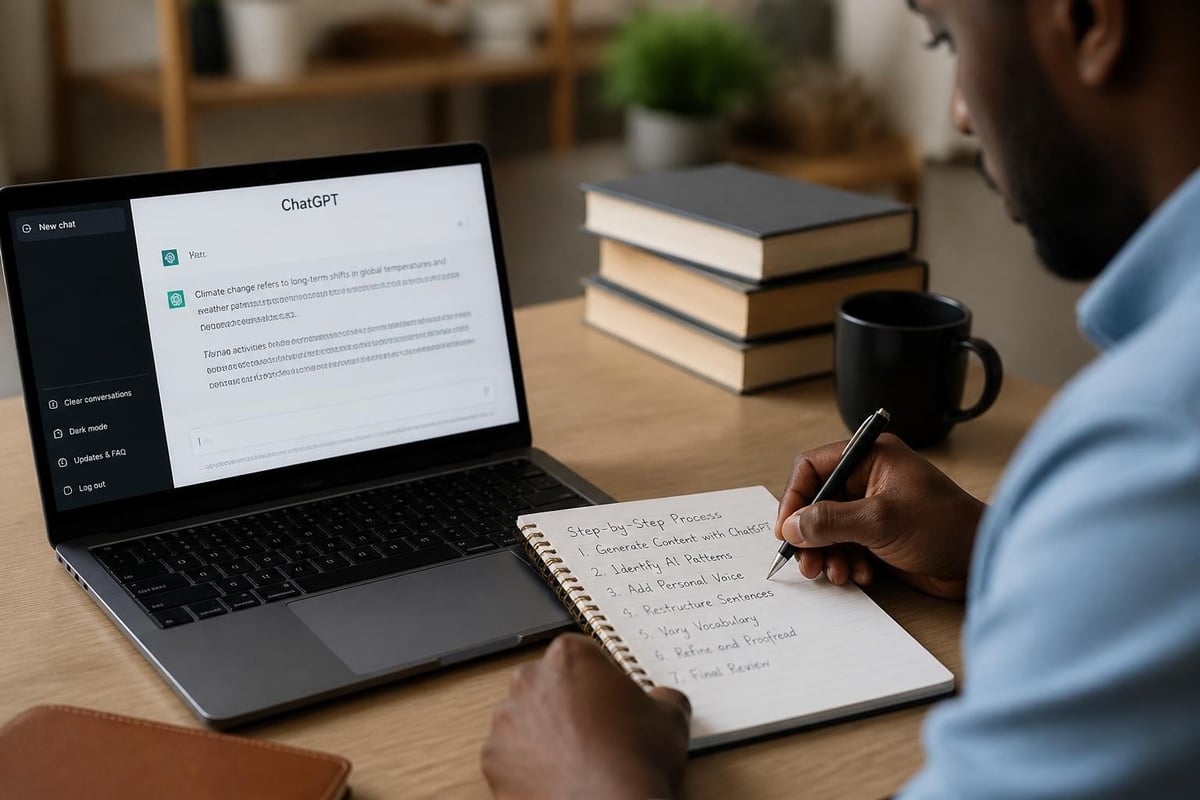 Essay transformation workflow