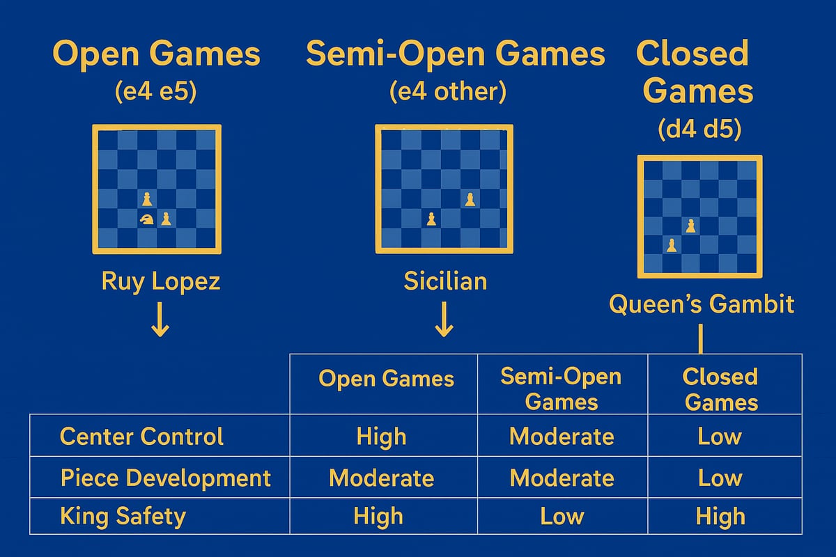 Classic Chess Openings: Timeless Choices and Key Strategies
