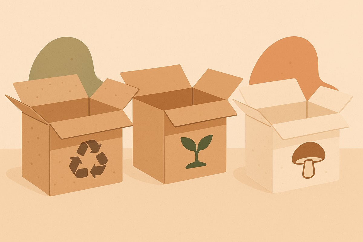Types of Eco Friendly Shipping Boxes & Materials