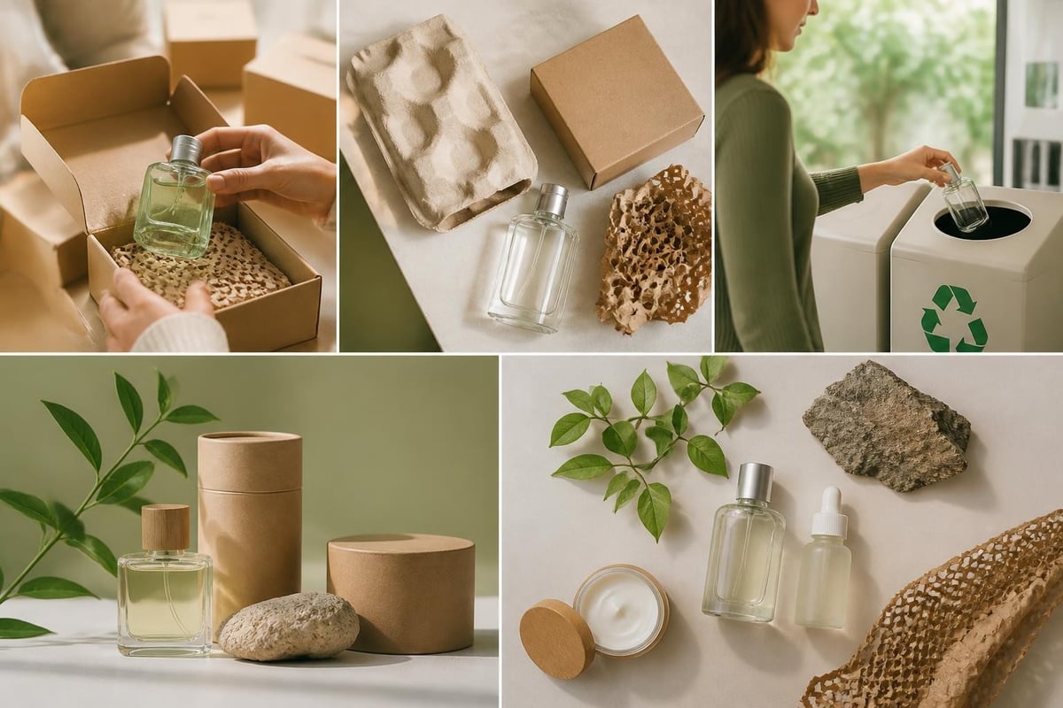 Nachhaltige Parfum-Verpackung