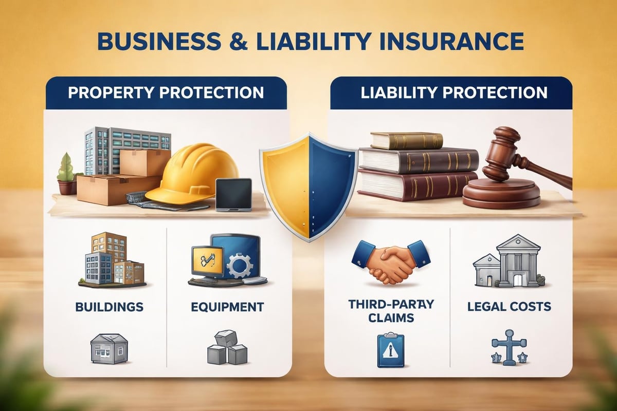 Business insurance coverage types
