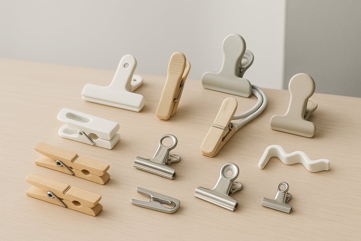 Klemmer i hjemmet: Typer, materialer og trends