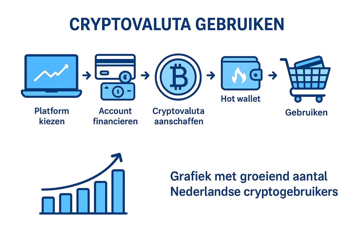 Cryptovaluta kopen, bewaren en gebruiken in 2025: Stappenplan