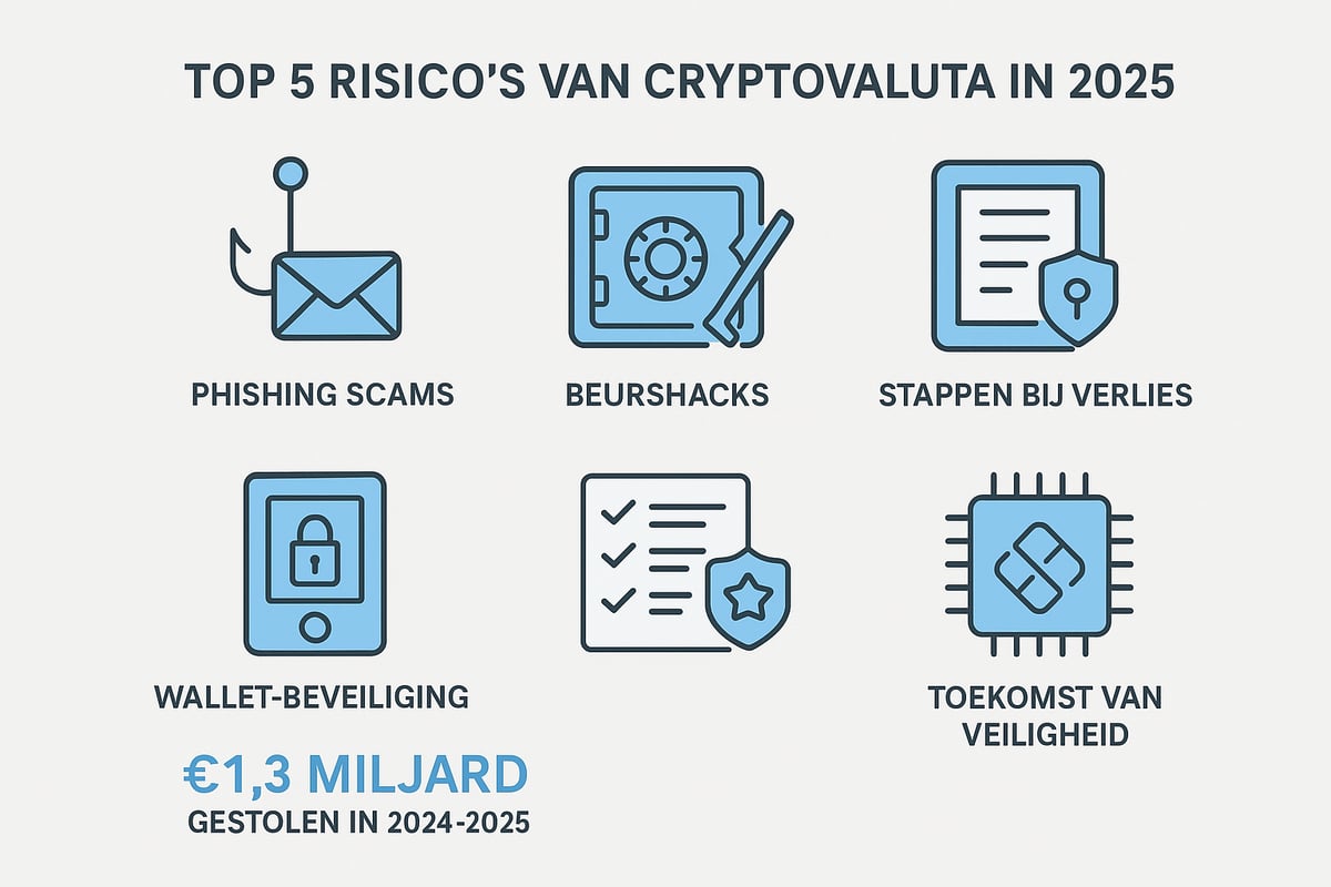 Veiligheid, fraude en risico’s rondom cryptovaluta