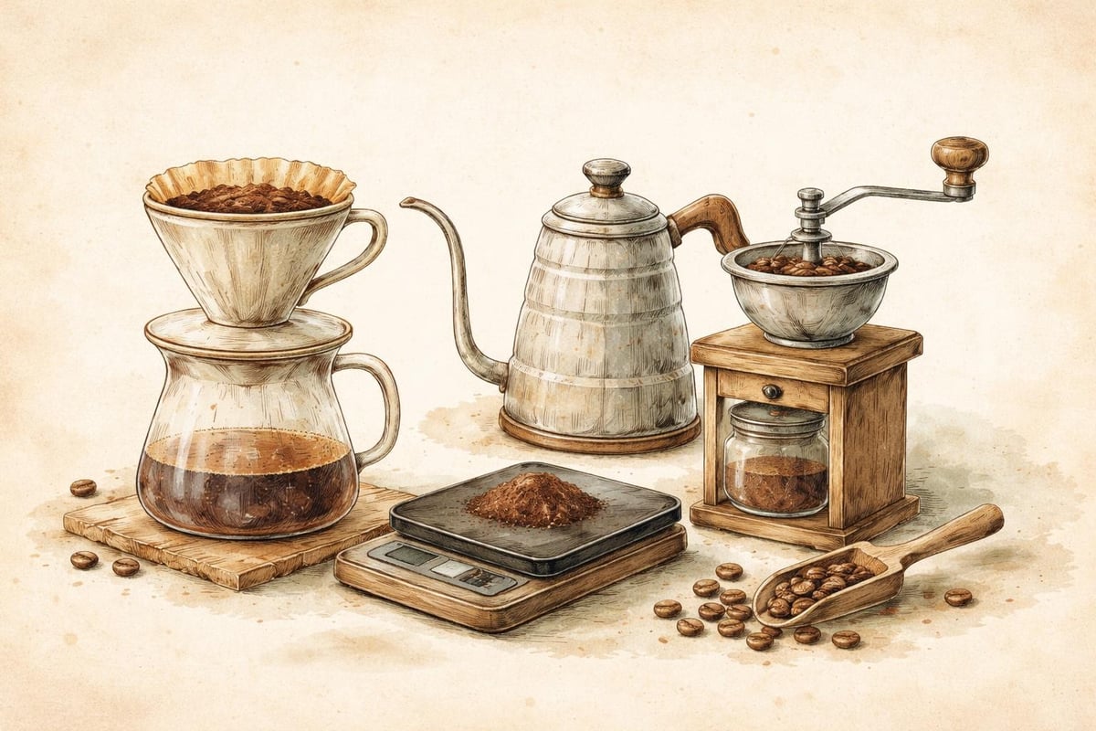 Pour over equipment essentials