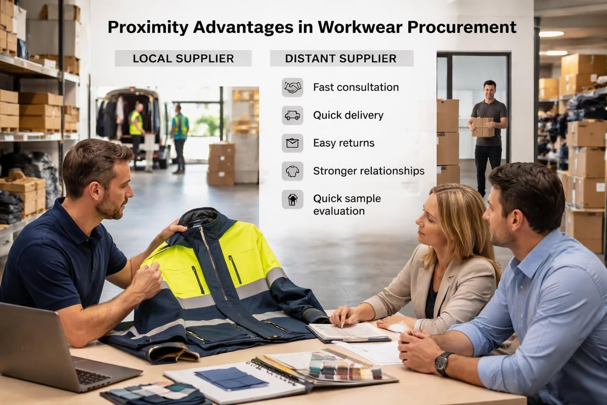 Local supplier benefits