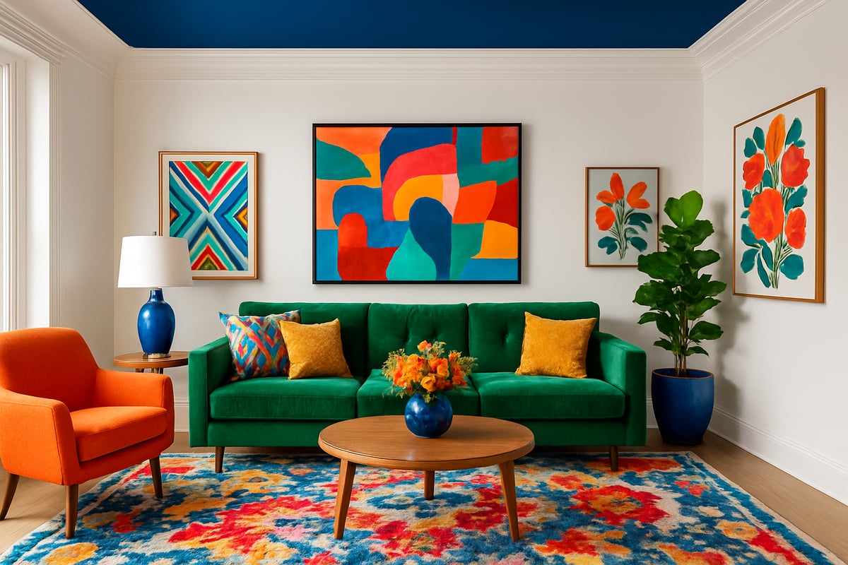 Why Colourful Interiors Are Dominating 2025