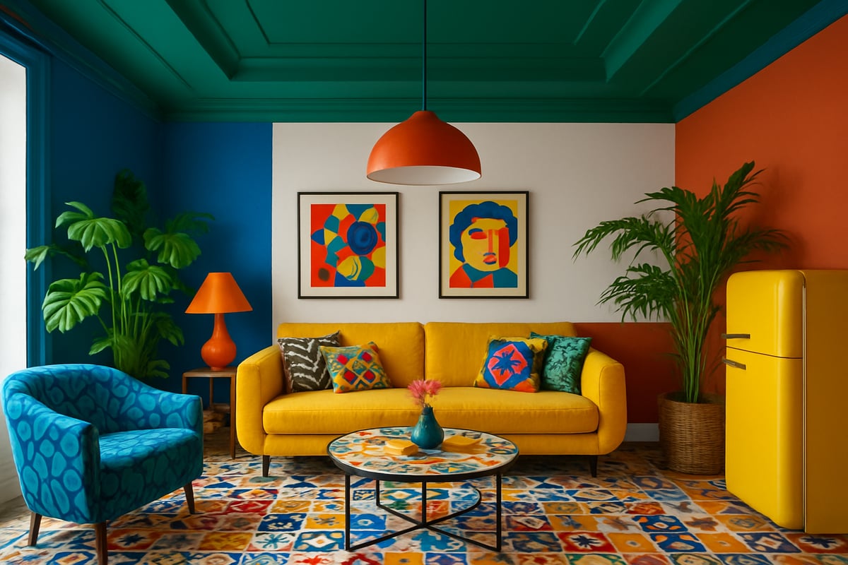 9 Brilliant Interior Design Colourful Ideas for 2025