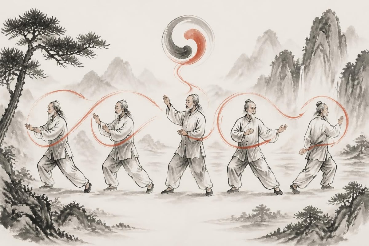 Tai Chi morning practice sequence