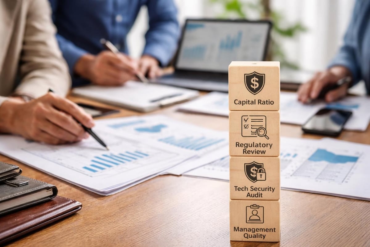 Bank safety assessment checklist