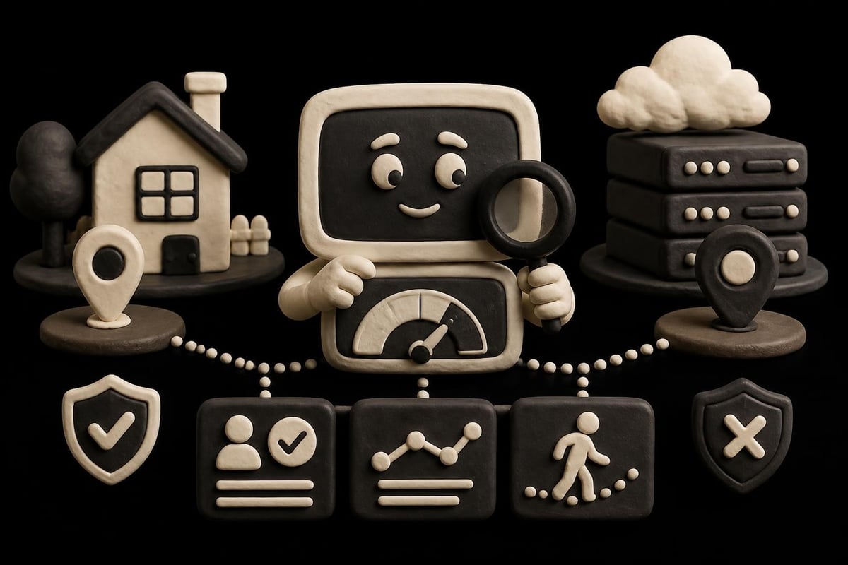 Residential IP trust verification
