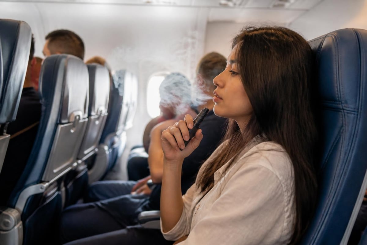 Cabin environment and vaping risks