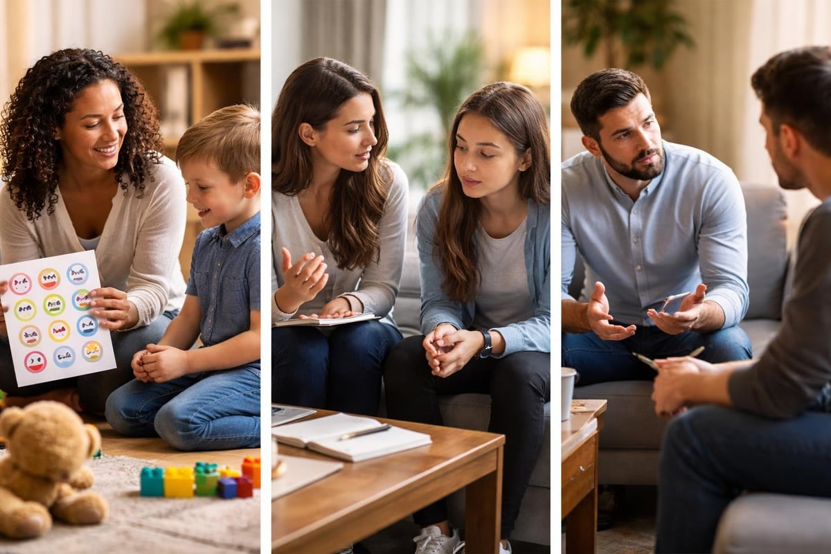 Age-appropriate behavior therapy methods