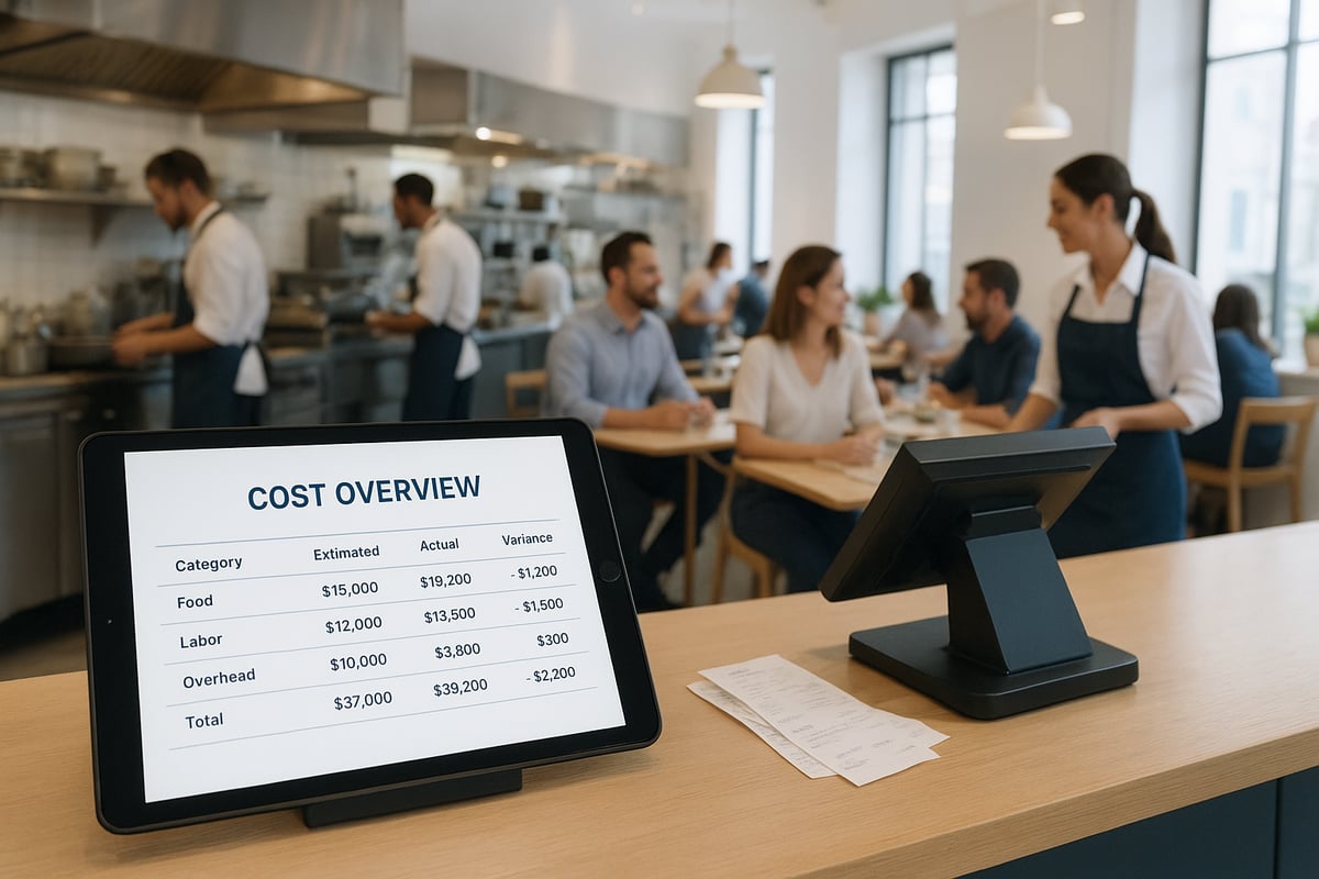 Schritt 2: Laufende Kosten im Restaurantbetrieb