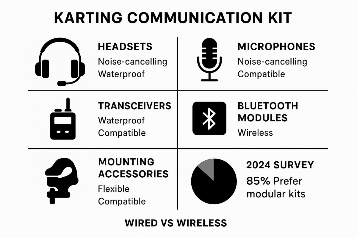 Karting Communication Kit Components: What You Need to Know