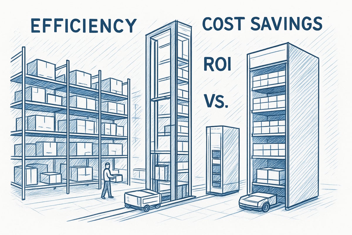 Wirtschaftliche Vorteile und ROI von ASRS-Systemen