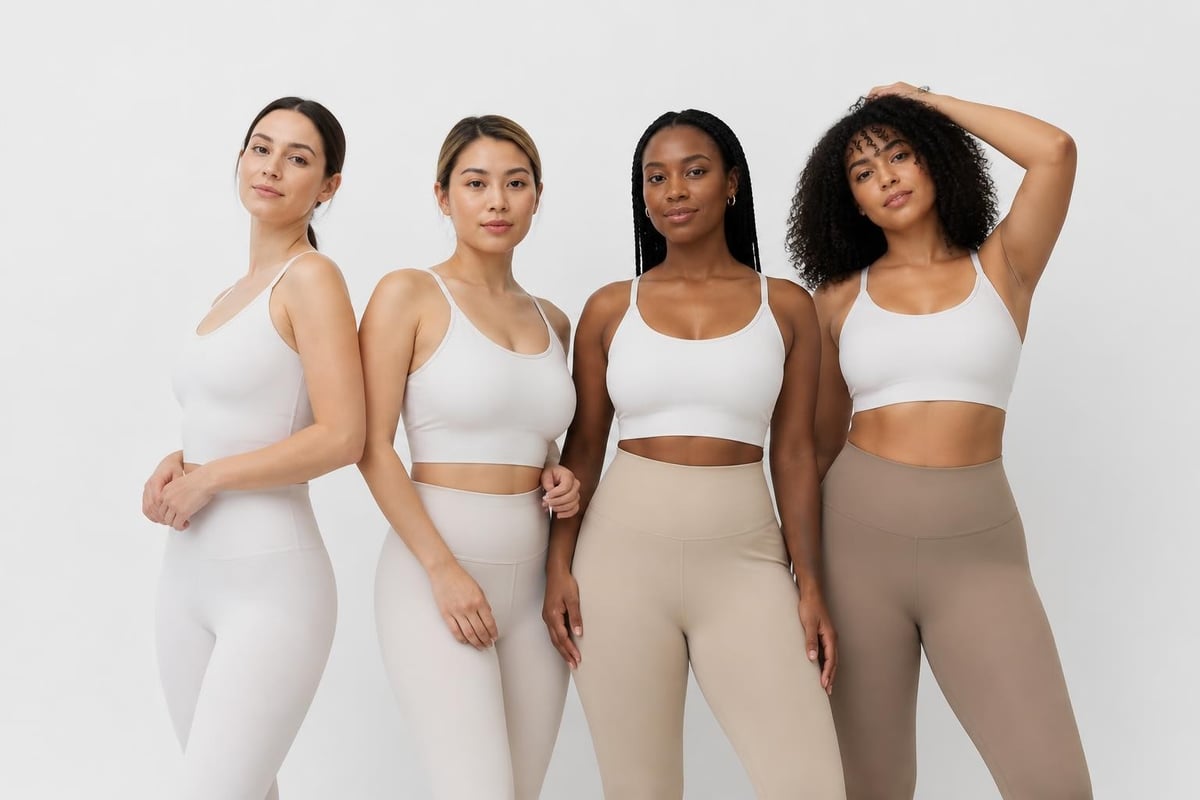 Underwear color matching guide