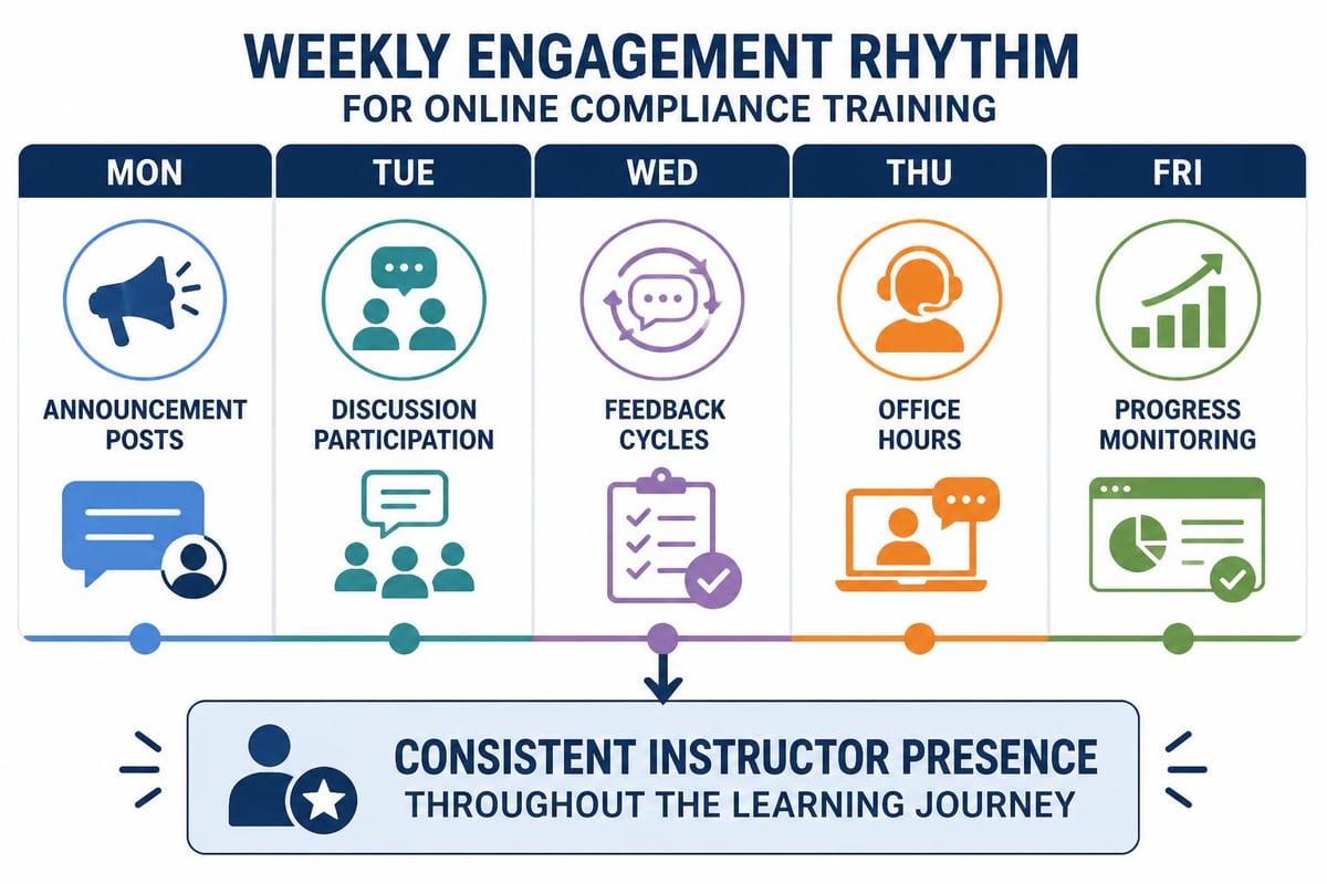 Instructor engagement strategies