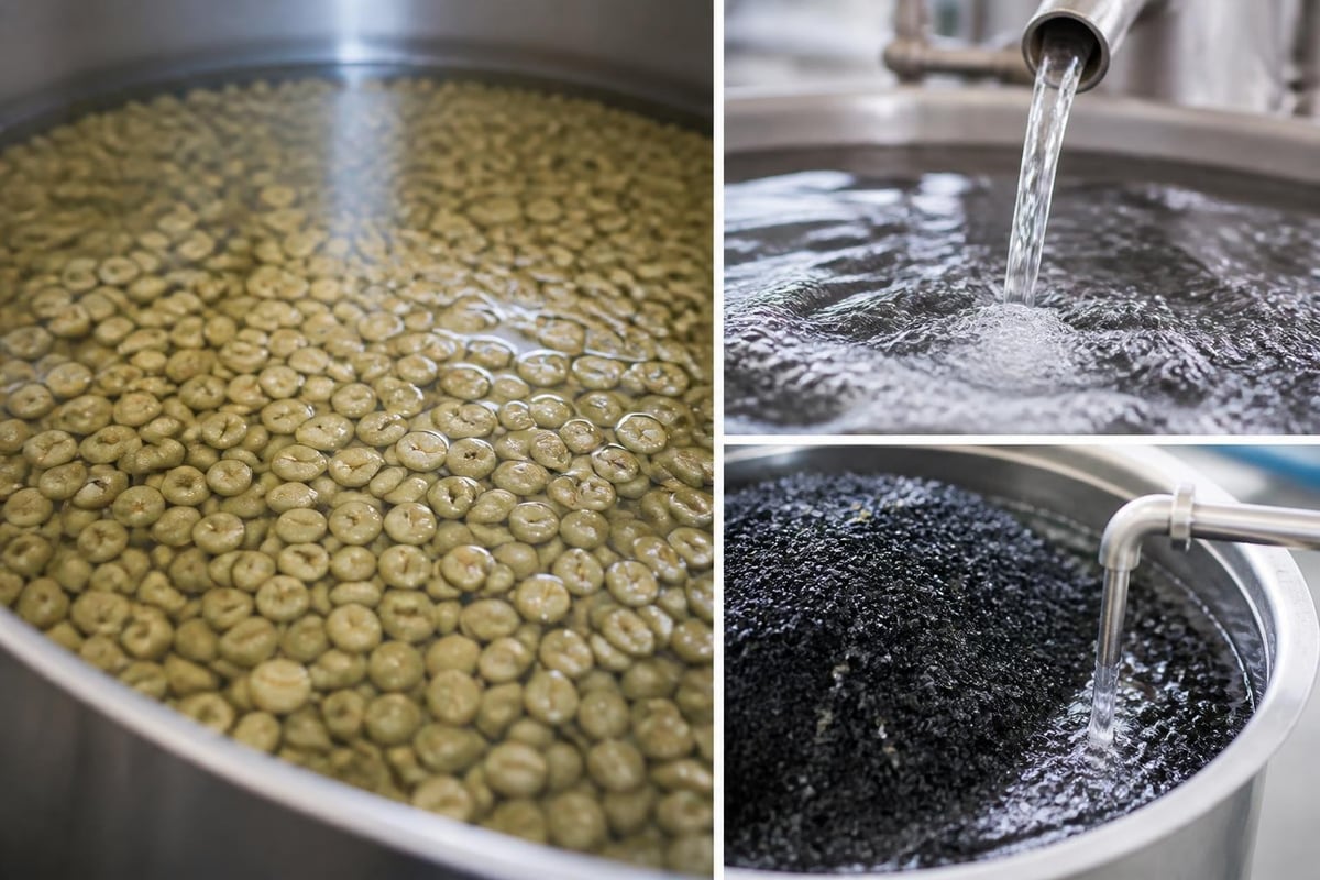 Processus de décaféination naturelle