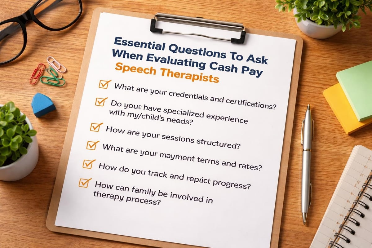 Questions to ask cash pay therapists