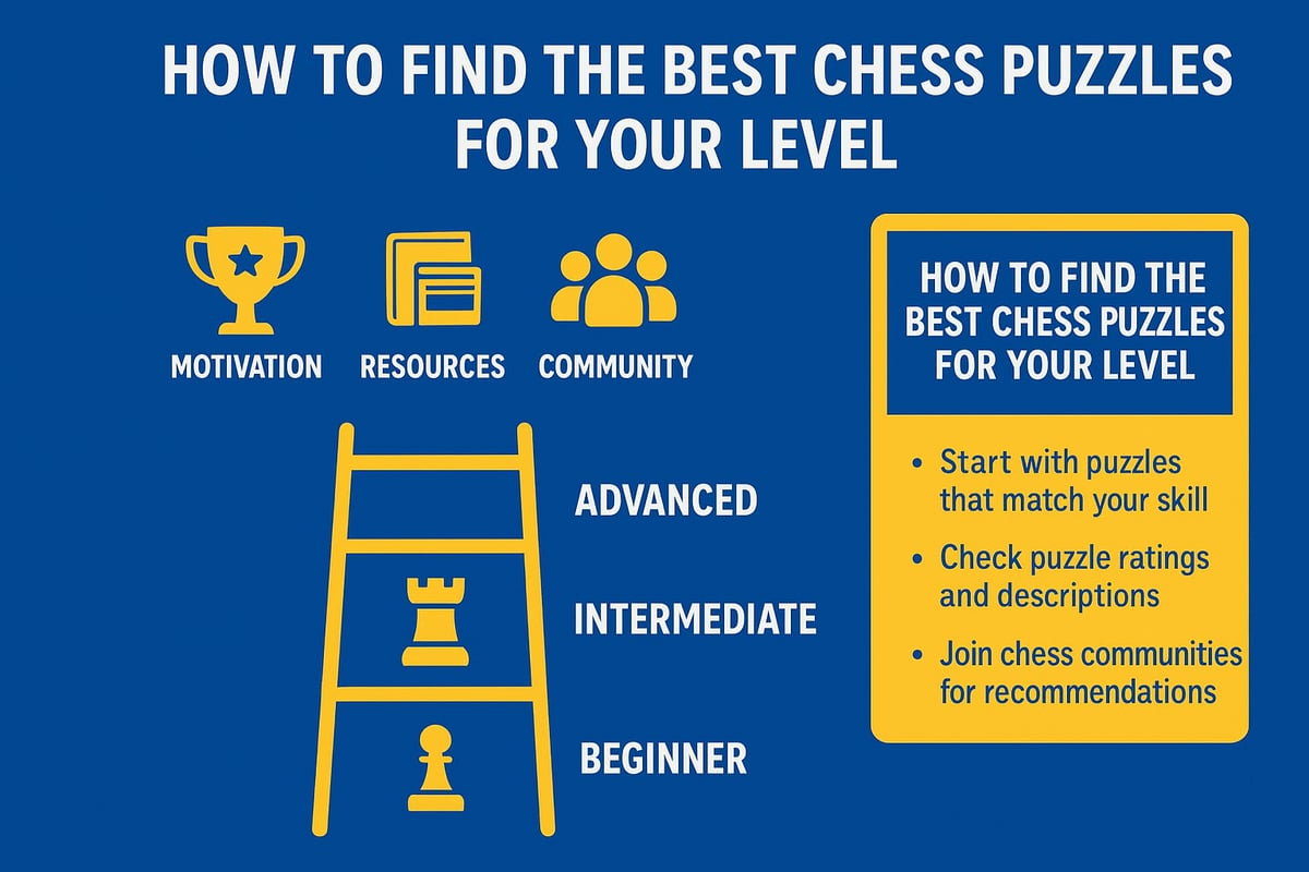 Chess Puzzles for Every Skill Level: Finding the Right Challenge