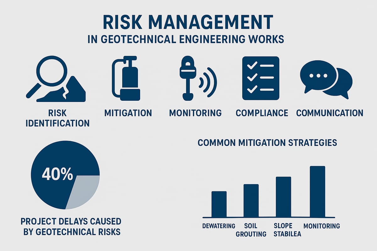 Risk Management and Problem-Solving in Geotechnical Works