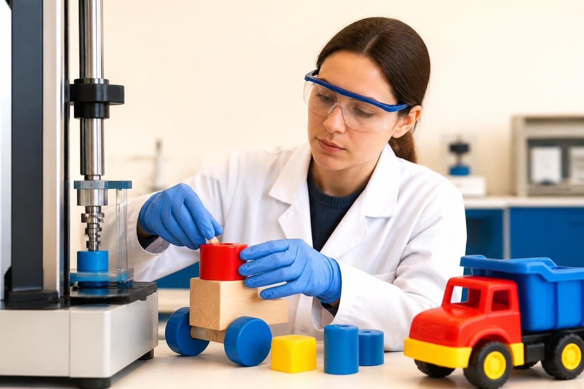 Safety testing standards for American-made toys