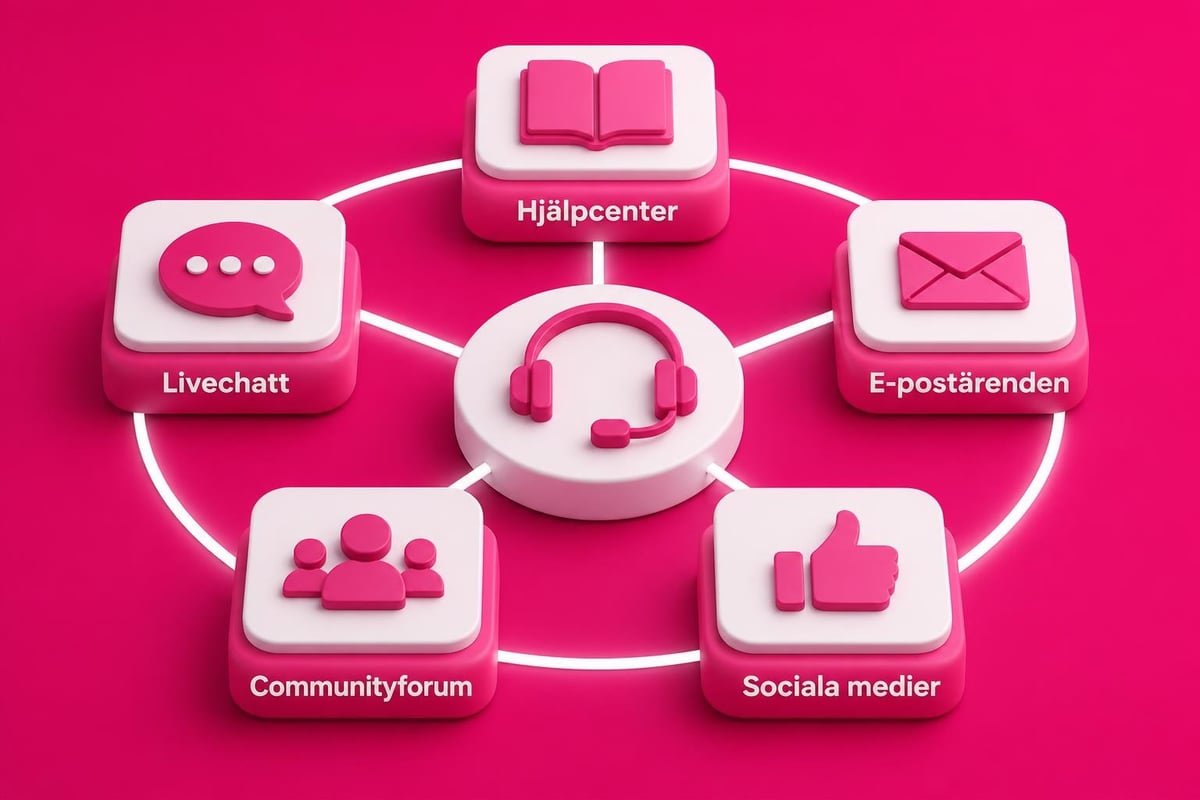 Shopify Assistance: Professionell Support för E-handel 2 Shopify support channels overview