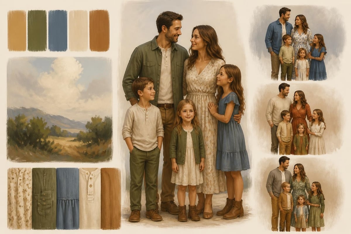 Family outfit coordination