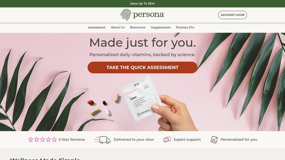 7 Top Hair Skin Nail Vitamins to Try in 2025 - Persona Nutrition Custom Packs