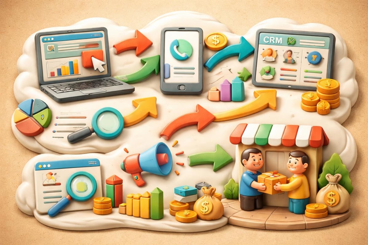 Marketing analytics dashboard