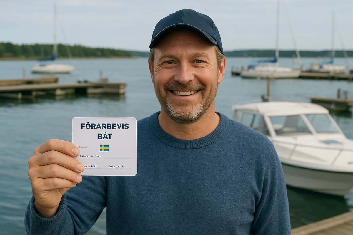 Vad är förarbevis för båt?
