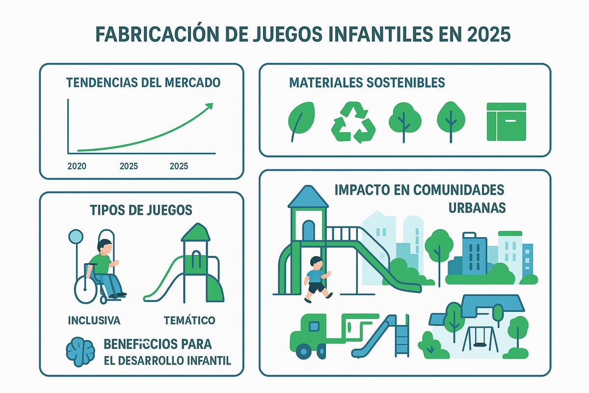 Panorama Actual de la Fabricación de Juegos Infantiles en 2025