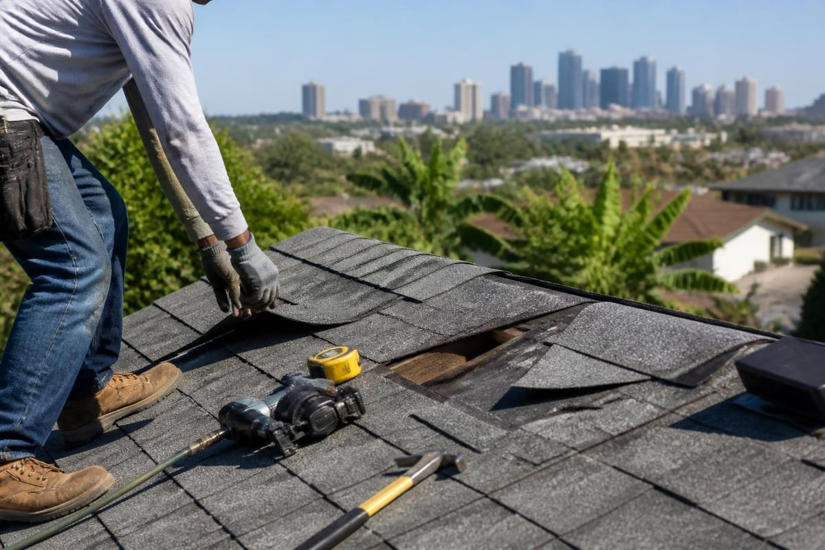 Roof repair cost factors