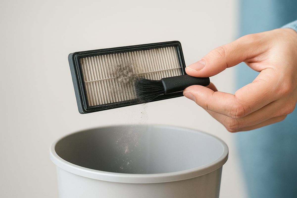 Rengjøring og Vedlikehold av Roborock S7 MaxV-filter