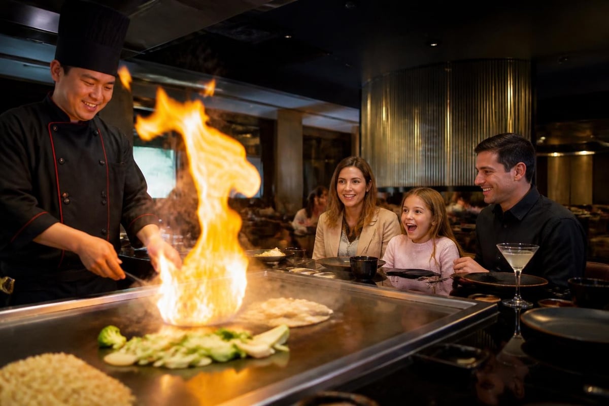 Family-friendly ninja dining