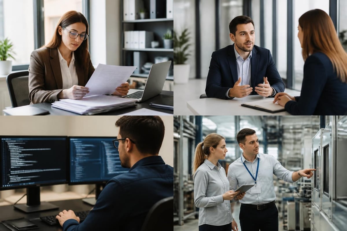 Compliance data collection methods