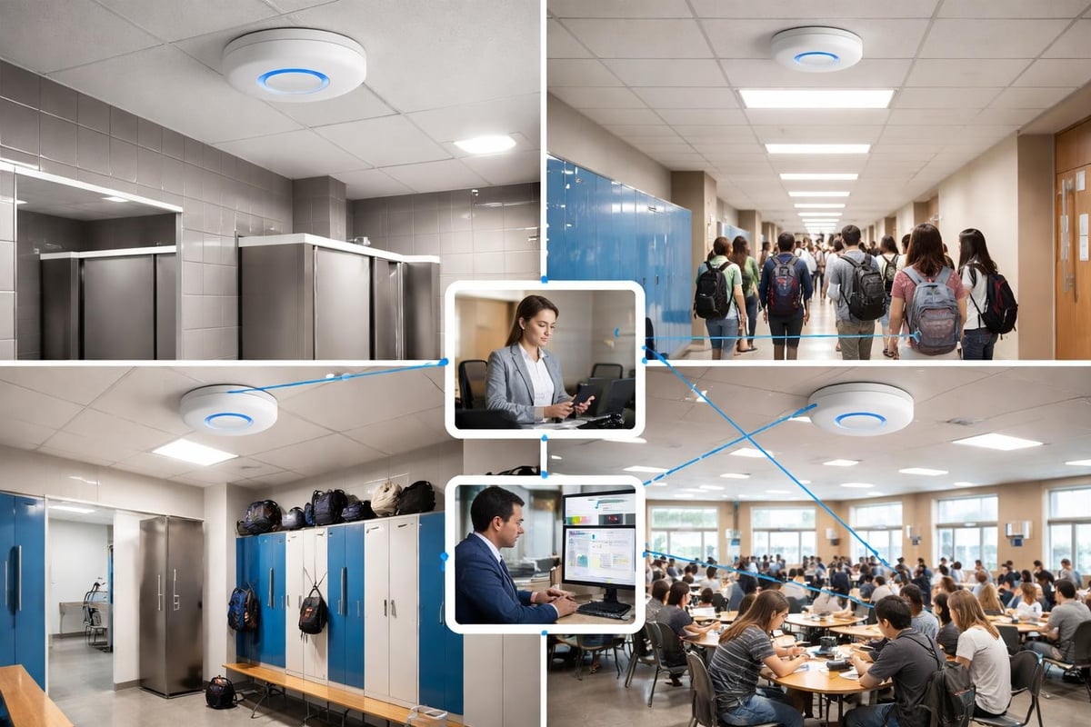 Educational vape detection deployment