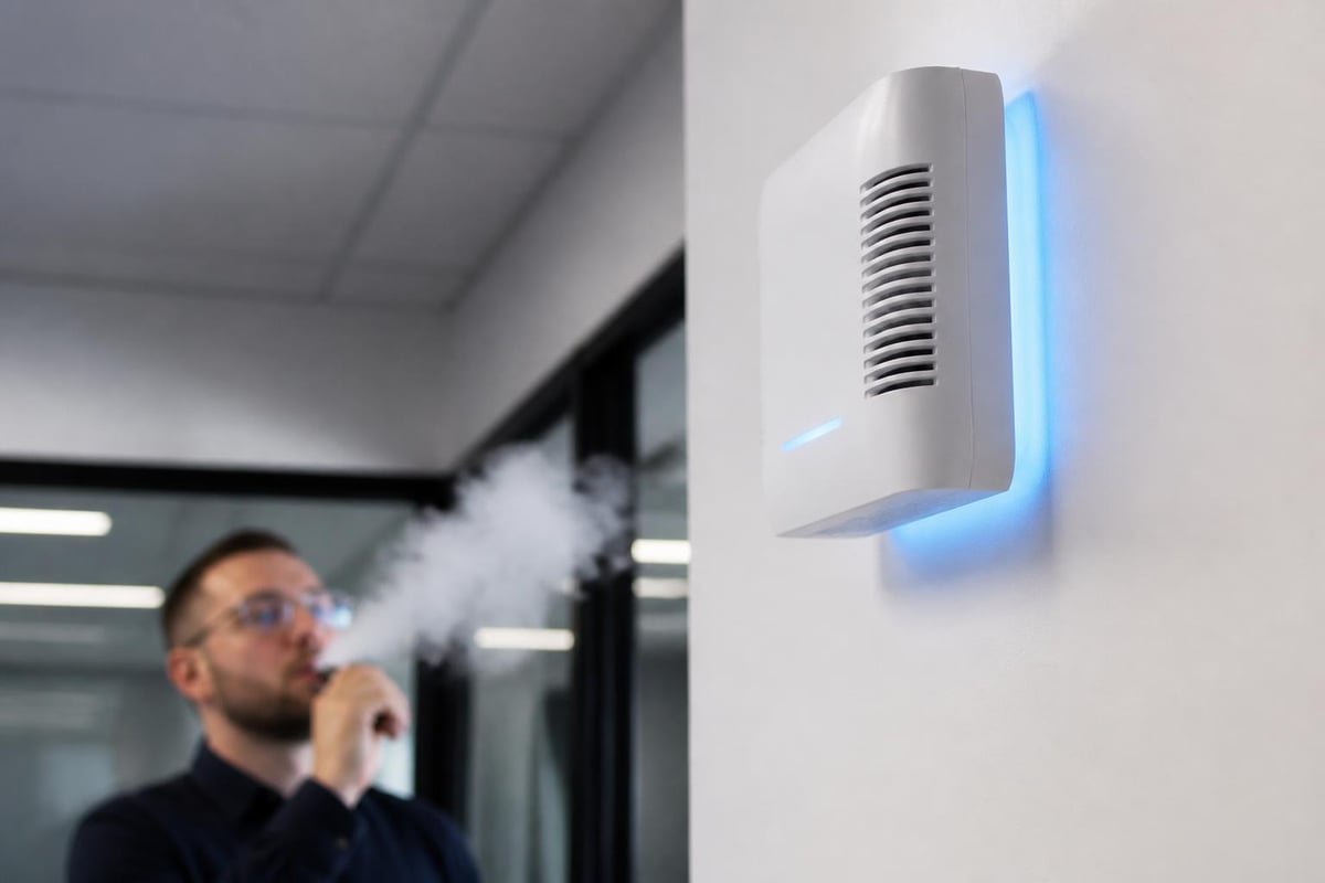 Vape detection sensor components