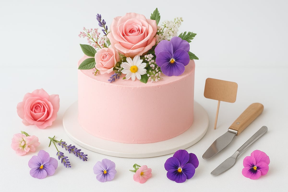 Essbare, frische und künstliche Blumen: Auswahl und Unterschiede