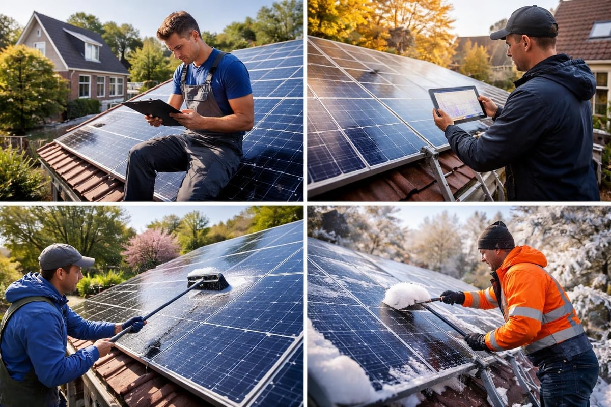 Onderhoud zonnepanelen