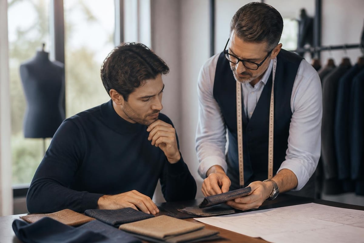 Bespoke tailoring consultation process