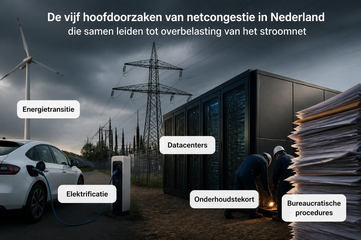 Oorzaken netcongestie