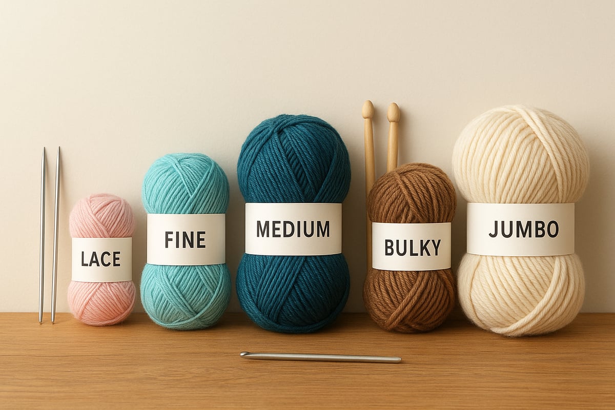 Yarn Weight Categories: Types, Characteristics & Uses
