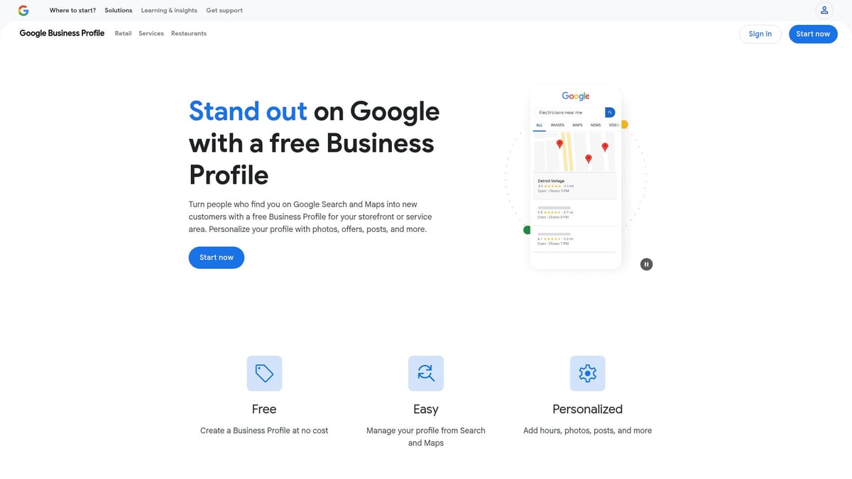 Top 10 Free Local Listing Sites to Boost Your Business in 2025 - Google Business Profile