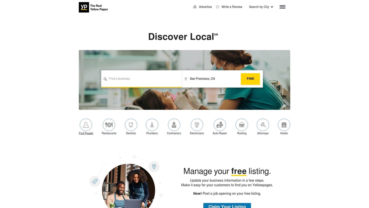 Top 10 Free Local Listing Sites to Boost Your Business in 2025 - Yellow Pages