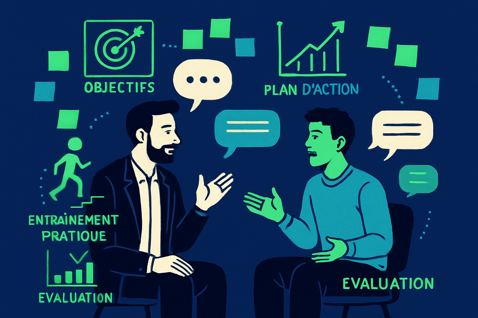 Les étapes clés d’un accompagnement en coaching communication